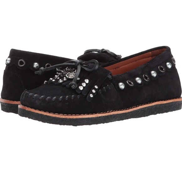 NWOT Coach Roccasin Slip On Sherpa Lined Moccasins - Picture 10 of 10